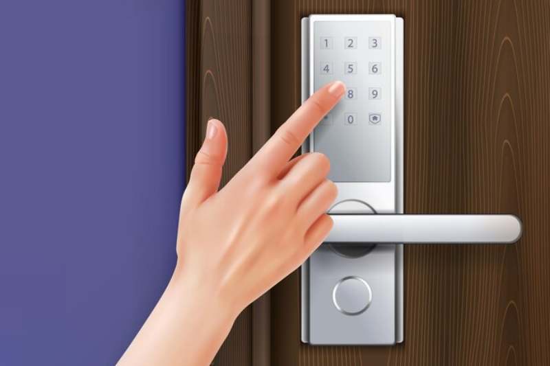 Wireless Door Handles